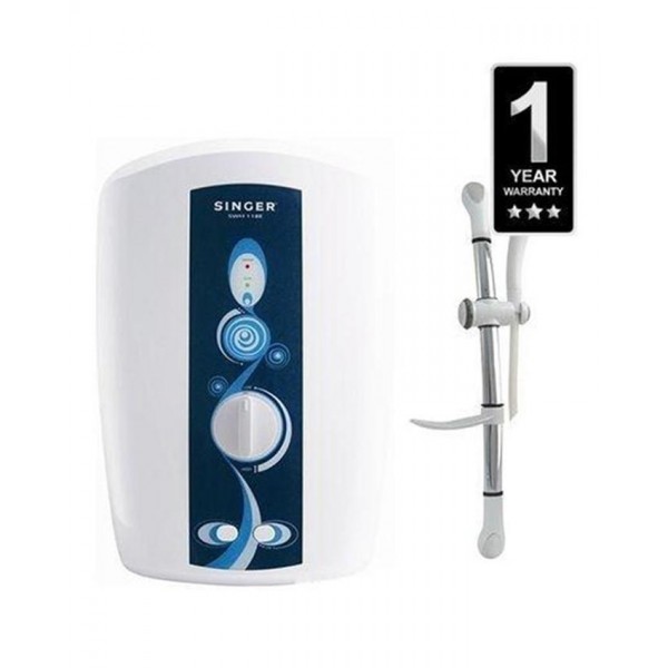 Singer Instant Shower Water Heater - 5 Spray Patterns