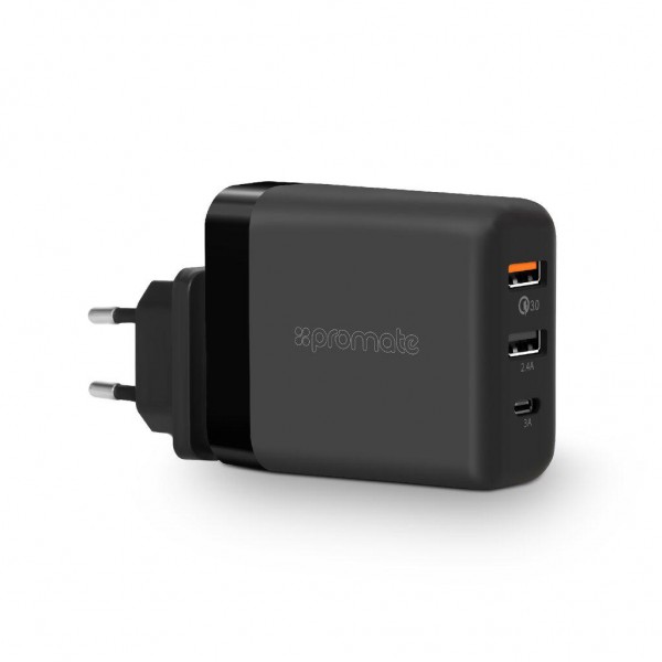 Promate 30W Quick Charging Universal USB-C™ Wall Charger